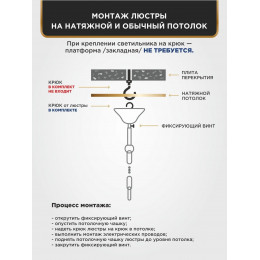 Люстра Петрасвет S1106-20, 20хЕ14 макс. 60Вт